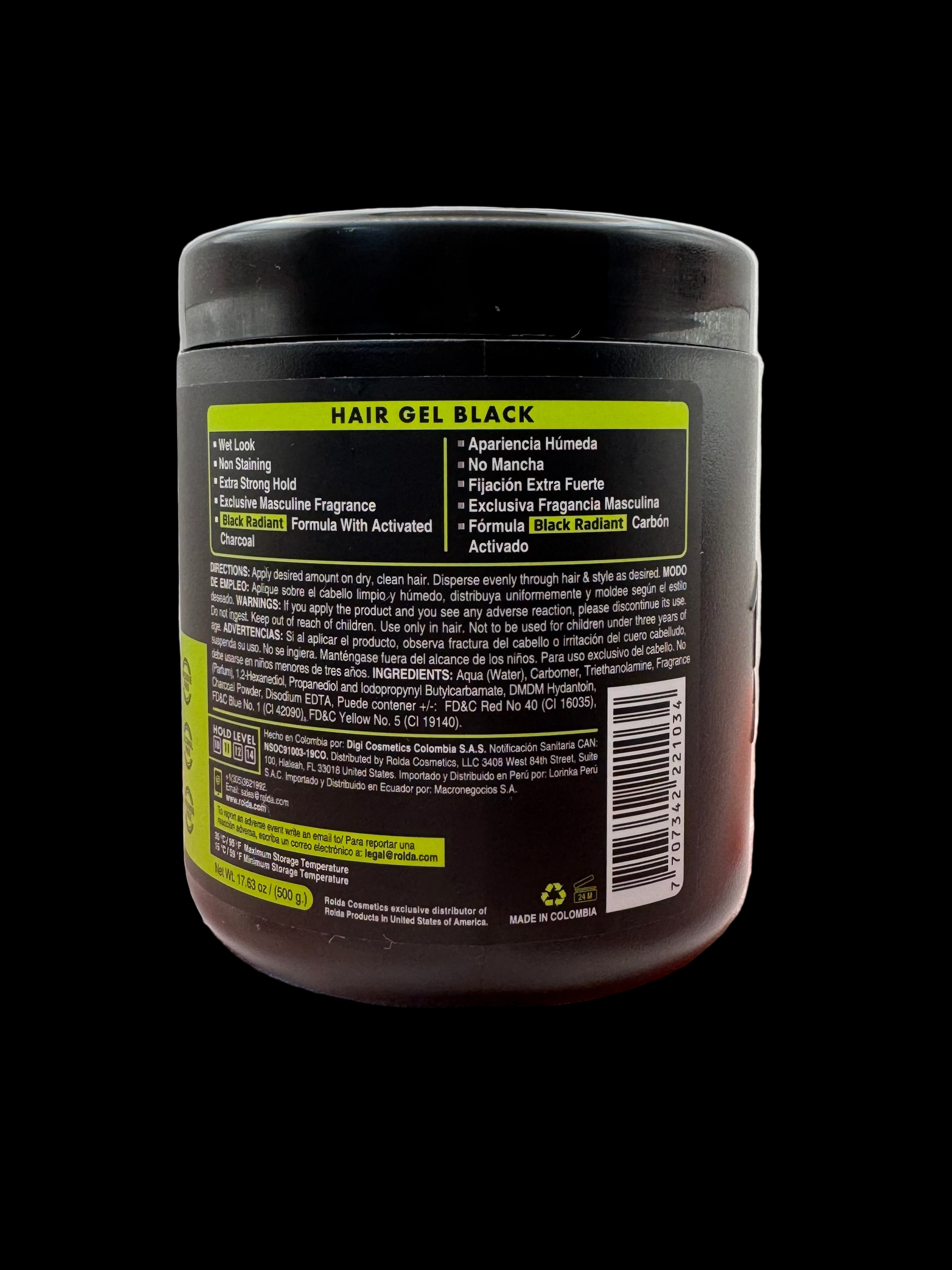 Rolda hair gel (Black)